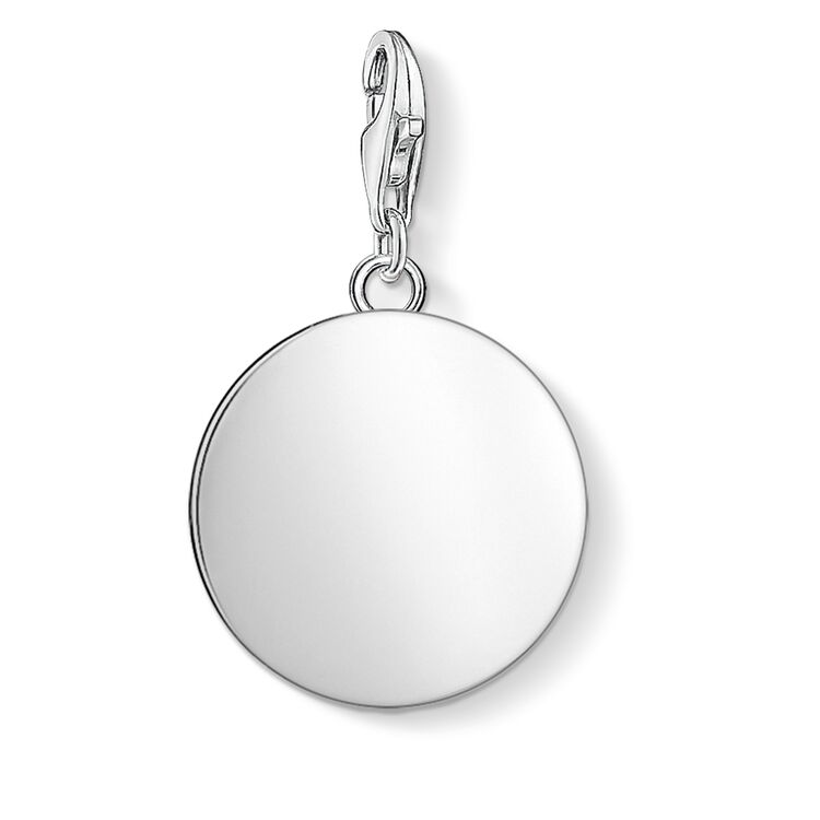 Thomas Sabo Plain Silver Coin Charm 1636-001-21