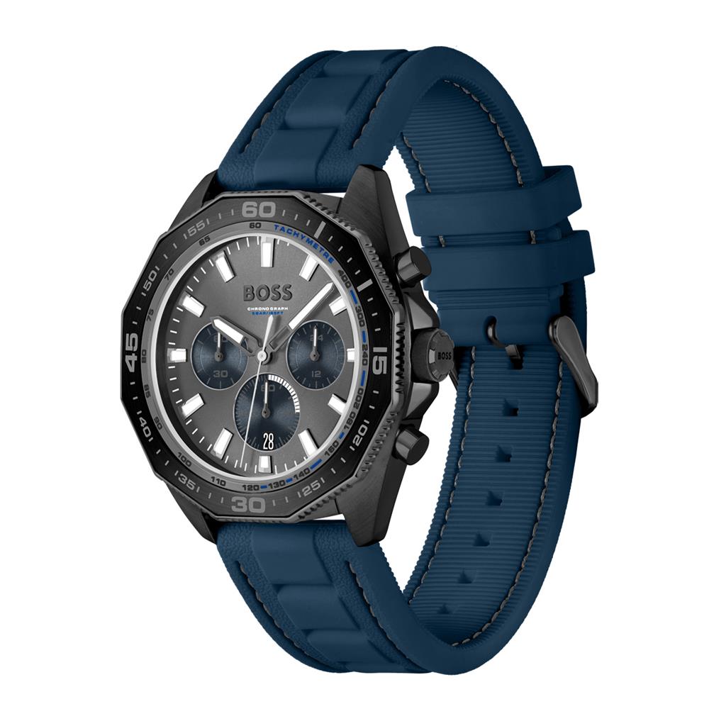BOSS Gents Energy Blue siliconee Watch 1513972