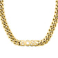 Boss Gents Kassy Light Yellow Gold Necklace 1580442