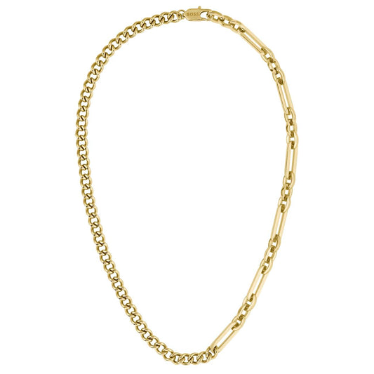 Boss Gents Mattini Gold Necklace 1580452