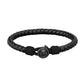 Boss Gents Thad Classic Braided Black Bracelet 1580468M