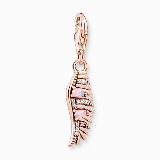 Thomas Sabo Rose Gold Wing Pendant Charm 1906-323-9