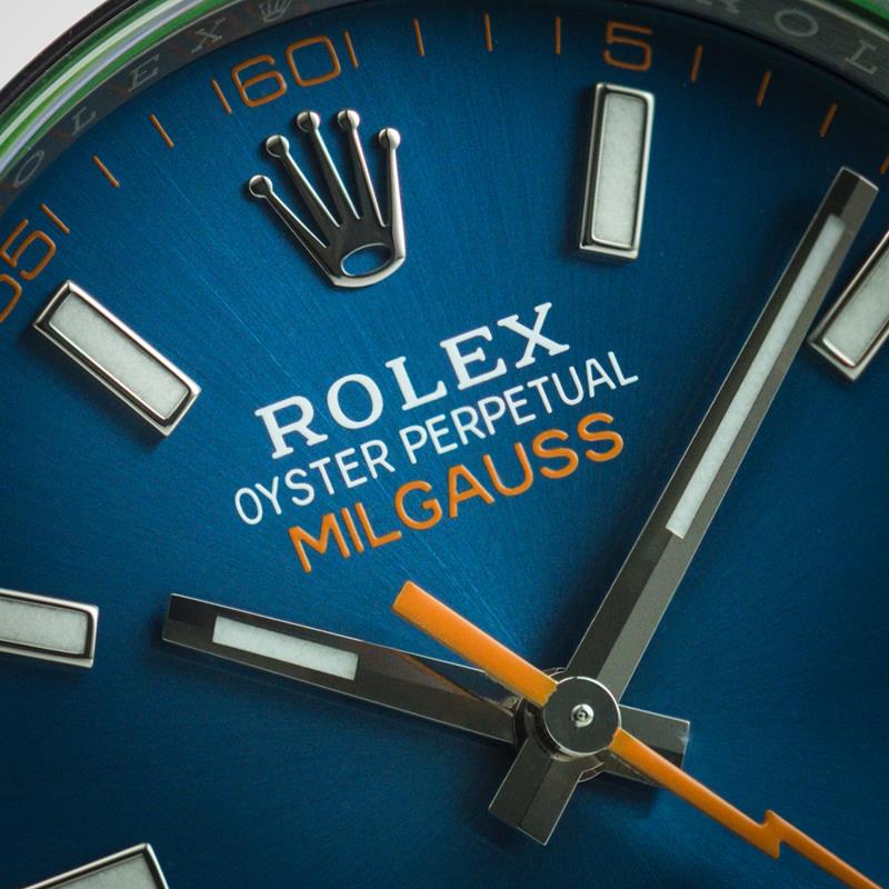 Pre-Owned Rolex Milgauss GV Z-Blue 116400GV