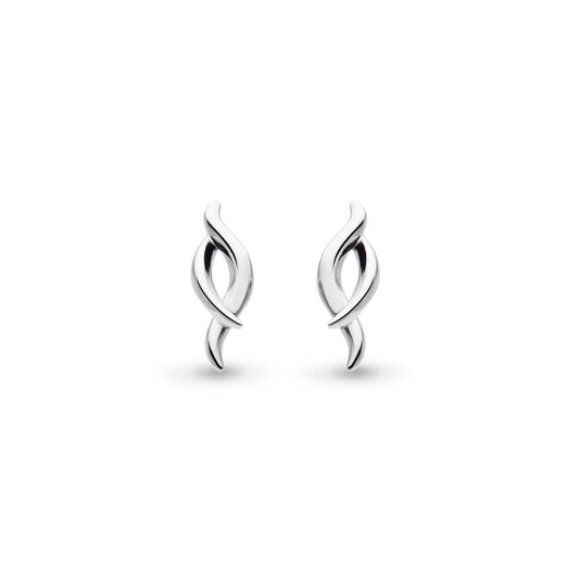 Kit Heath Entwine Twist Statement Stud Earrings