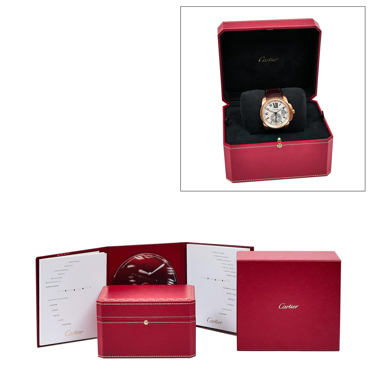 Pre-Owned Cartier Calibre De Cartier W7100009