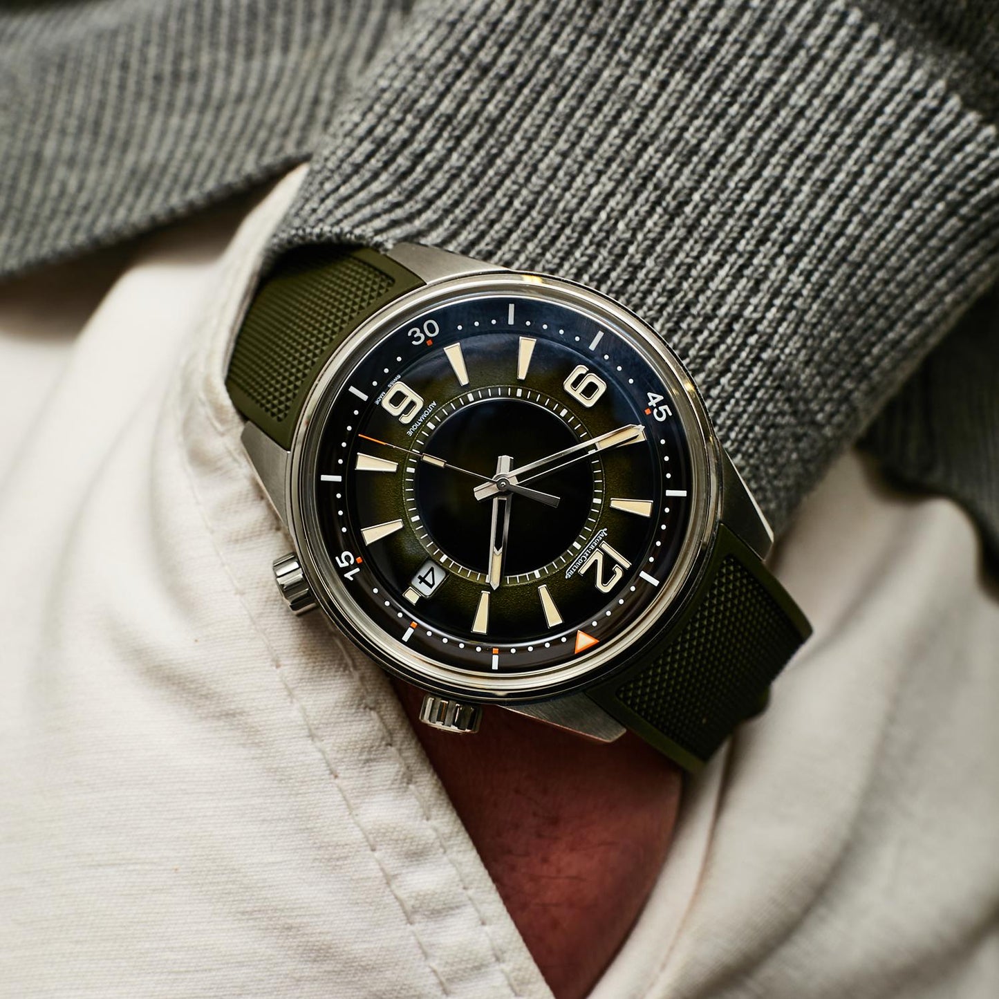 Pre-Owned Jaeger-LeCoultre Polaris Date Q906863J