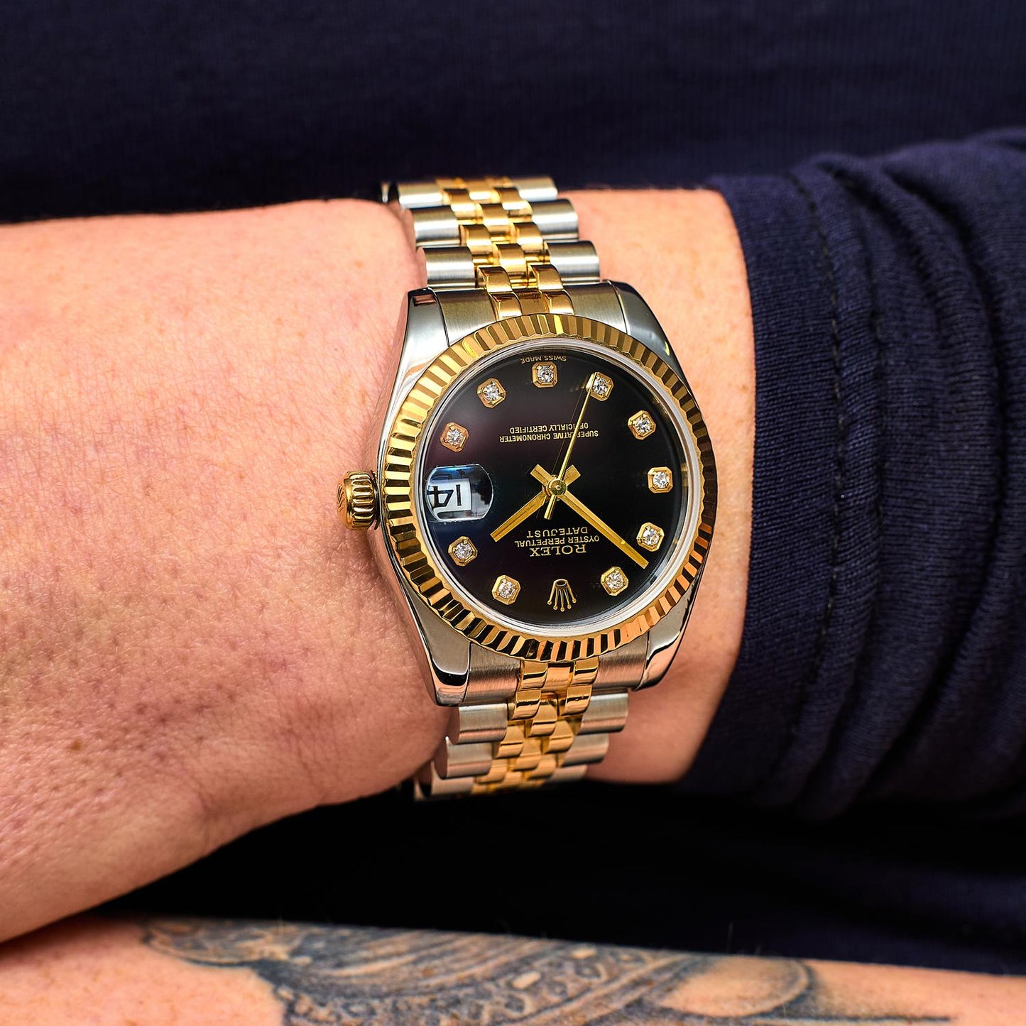 Pre-Owned Rolex Datejust 31 178273