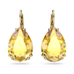 Swarovski Millenia Gold Pear Cut Drop Earrings 5619495