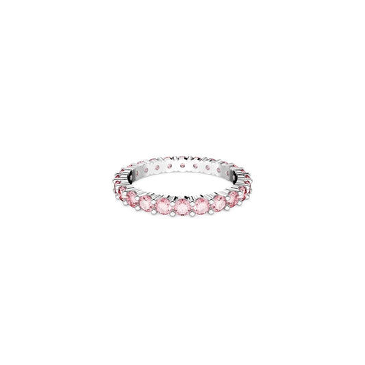 Swarovski Matrix Round Pink Ring