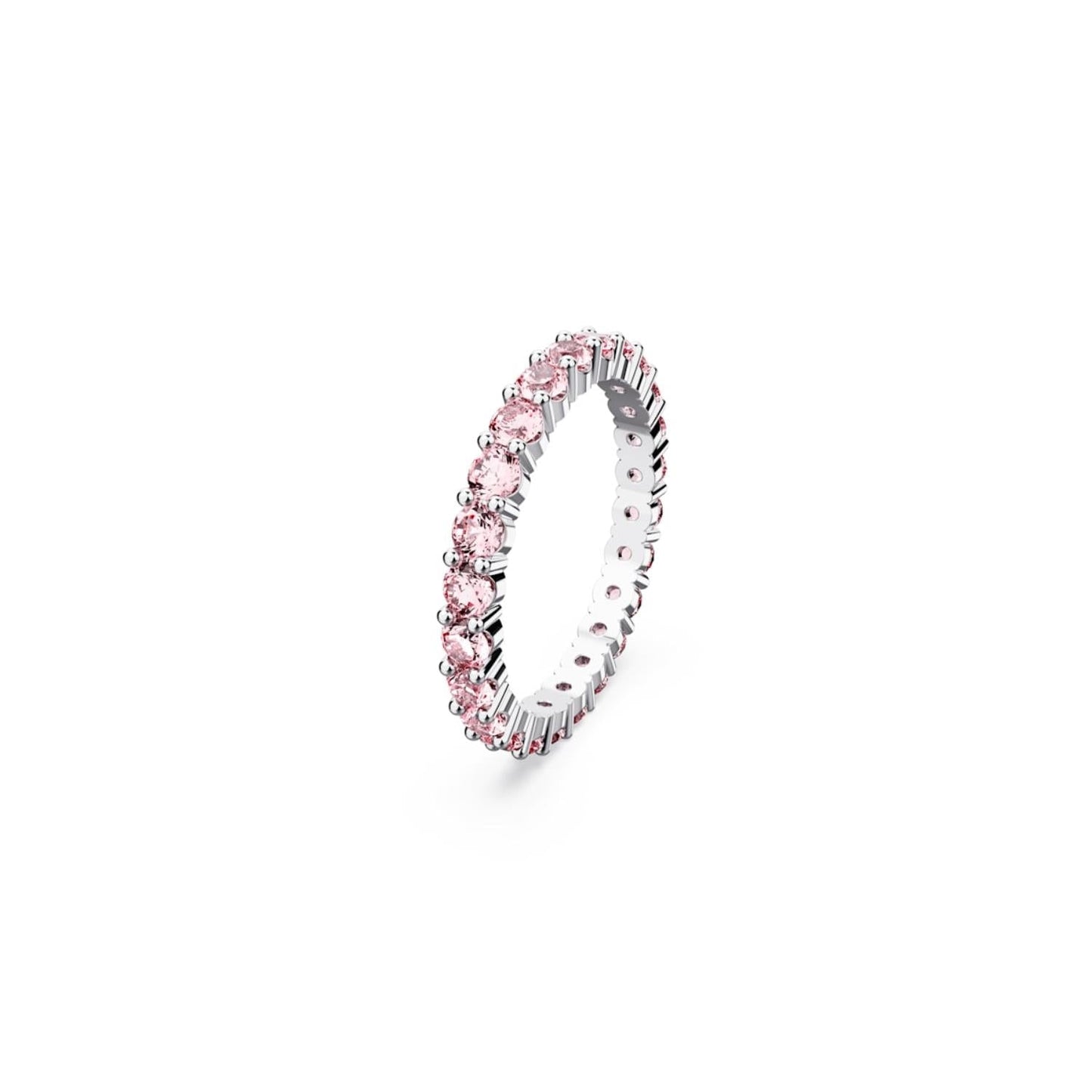Swarovski Matrix Round Pink Ring