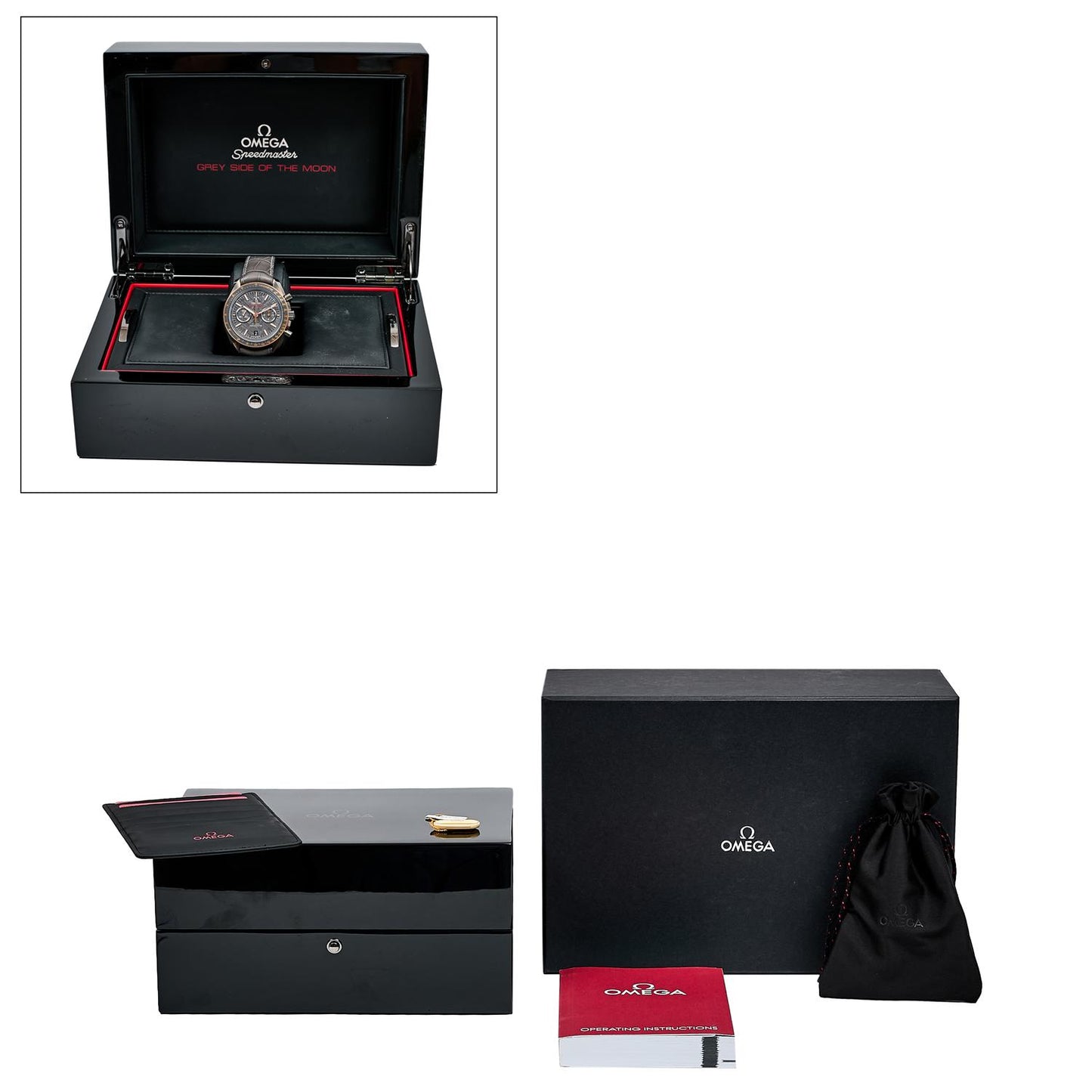 Pre-Owned Omega Speedmaster Dark Side of The Moon 31163445199001