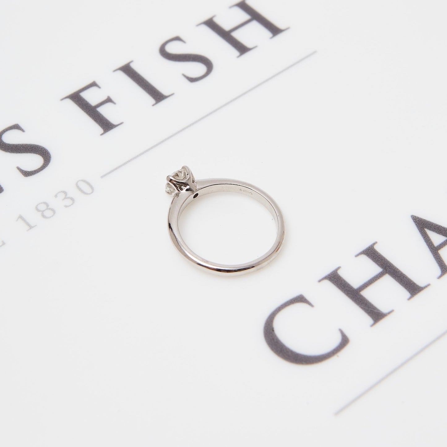 Pre-Owned Platinum 0.71ct Diamond Solitaire Ring