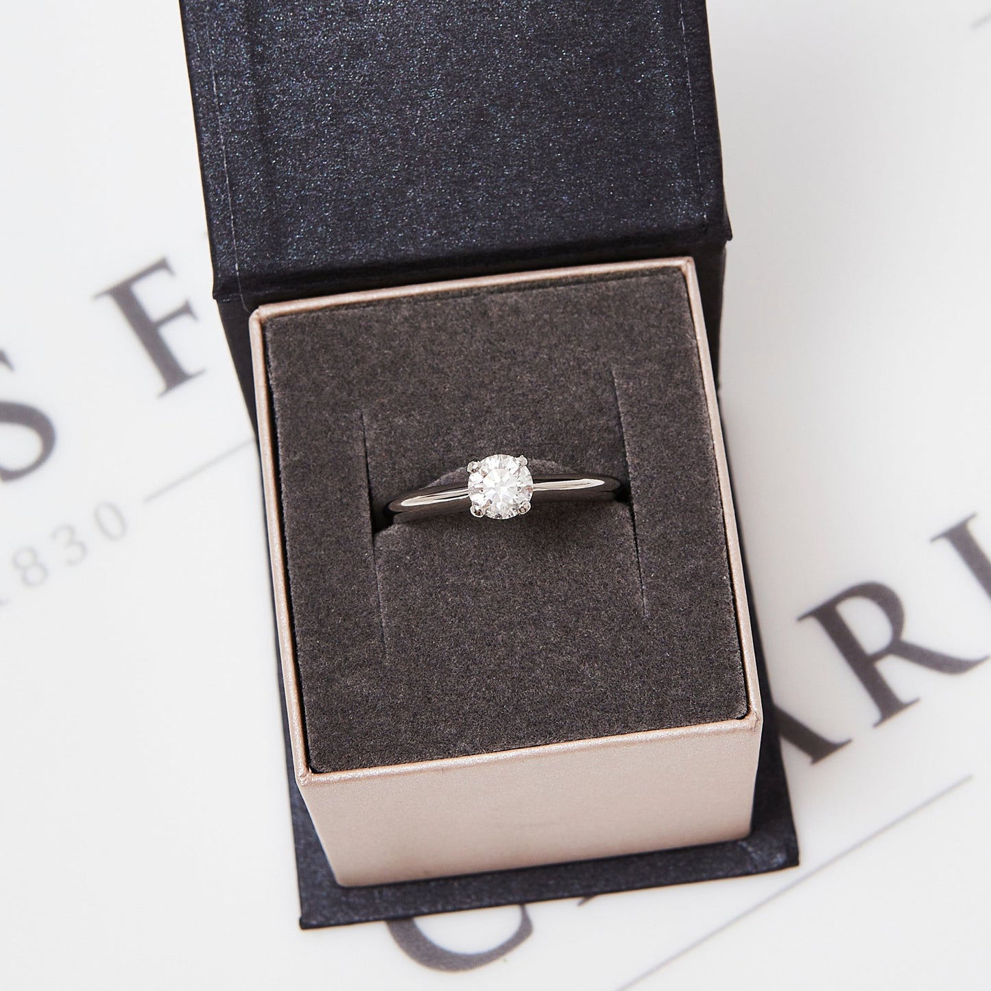 Pre-Owned Platinum 0.71ct Diamond Solitaire Ring