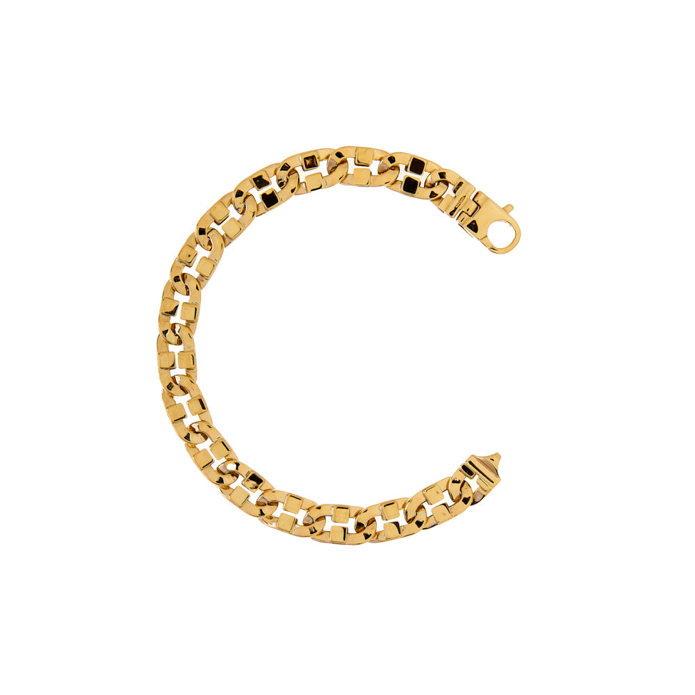 Pre-Owned 9ct Gold Anchor Link Bracelet