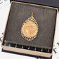 Pre-Owned 1882 Full Sovereign Coin Teardrop Pendant