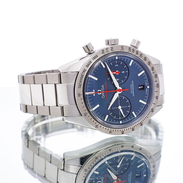 Omega speedmaster 57 blue on sale dial