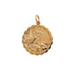 Pre-Owned 9ct Scalloped Edge St Christopher Pendant