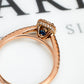 Pre-Owned 18ct Rose Gold Vera Wang Diamond Cluster Ring