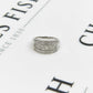 Pre-Owned 18ct White Gold Diamond Bump Head Ring
