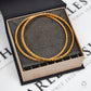 Pre-Owned 22ct Gold Set of Two Flower Pattern Bangles