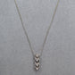 Pre-Owned 18ct Gold 0.20ct Diamond Pendant Curb Chain Necklace