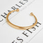 Pre-Owned Hollow 9ct Gold Traditional Torque Bangle Bracelet