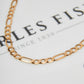 Pre-Owned 9ct Yellow Gold 3+1 Figaro Chain Link Necklace