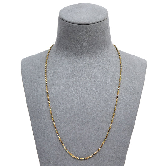 Pre-Owned 9ct Gold 20 Inch Belcher Chain Necklace 2mm