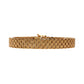 Pre-Owned 9ct Yellow Gold Brick Link Style Bracelet
