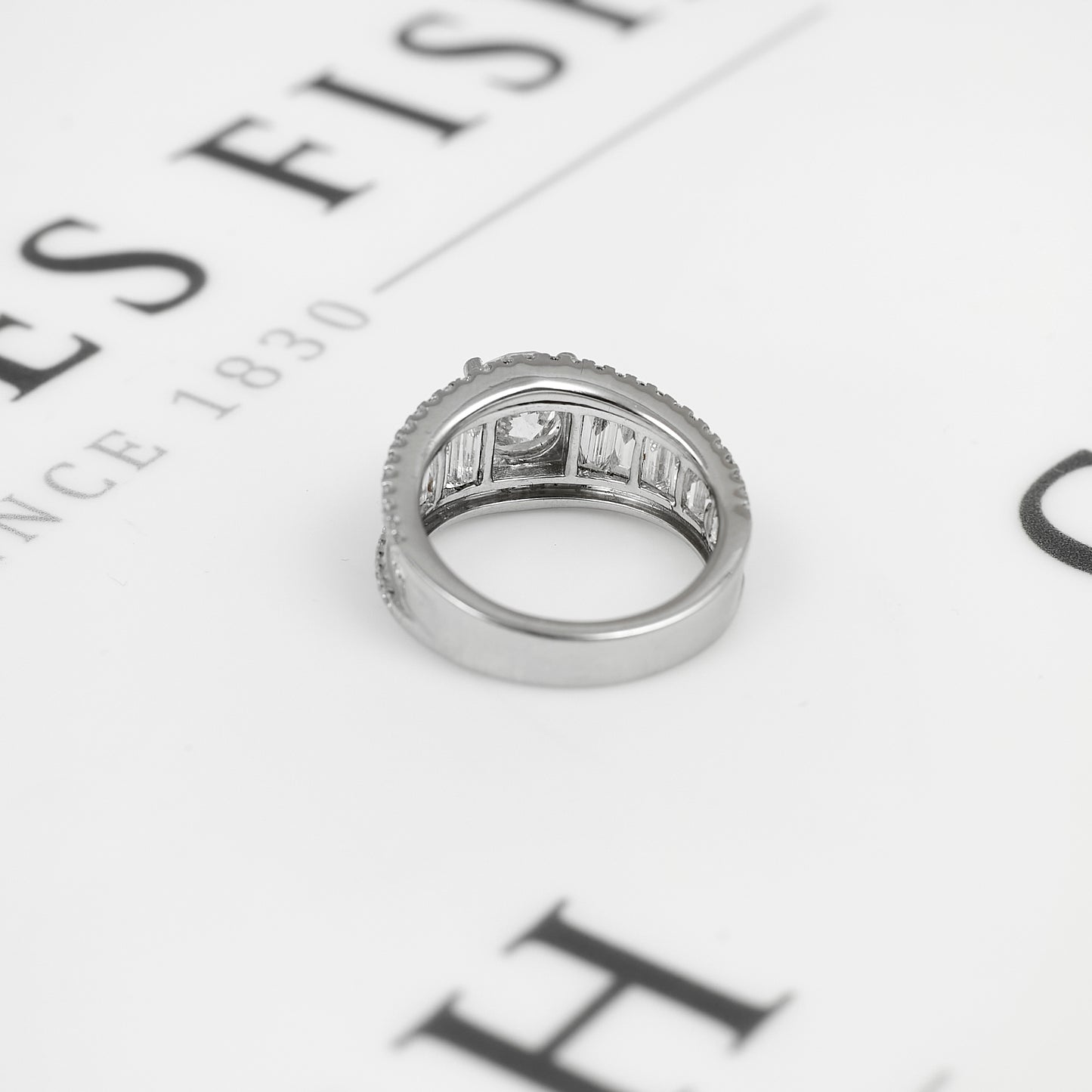 Pre-Owned Platinum & 3.19 ct Diamond Dress Ring