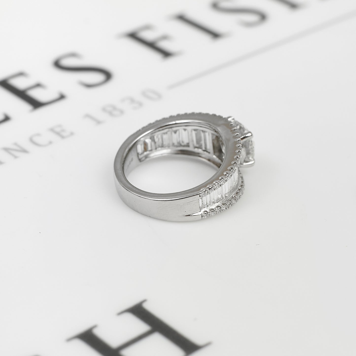 Pre-Owned Platinum & 3.19 ct Diamond Dress Ring