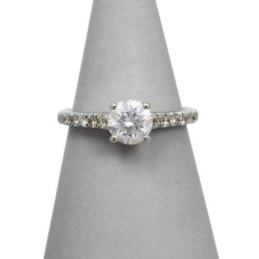 Pre-Owned 18ct White Gold 1.30ct Diamond Engagement Ring