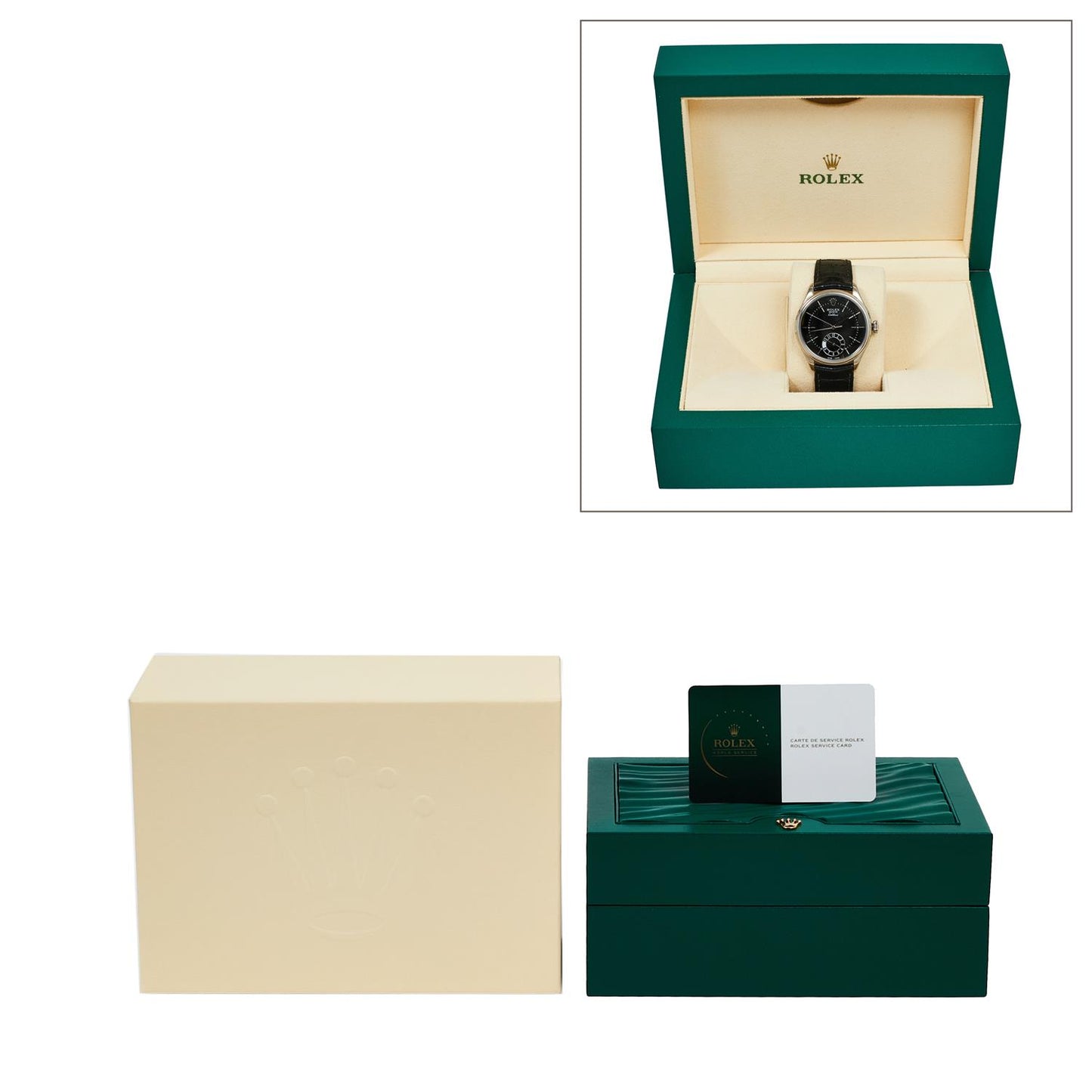 Pre-Owned Rolex Cellini Dual Time 50529