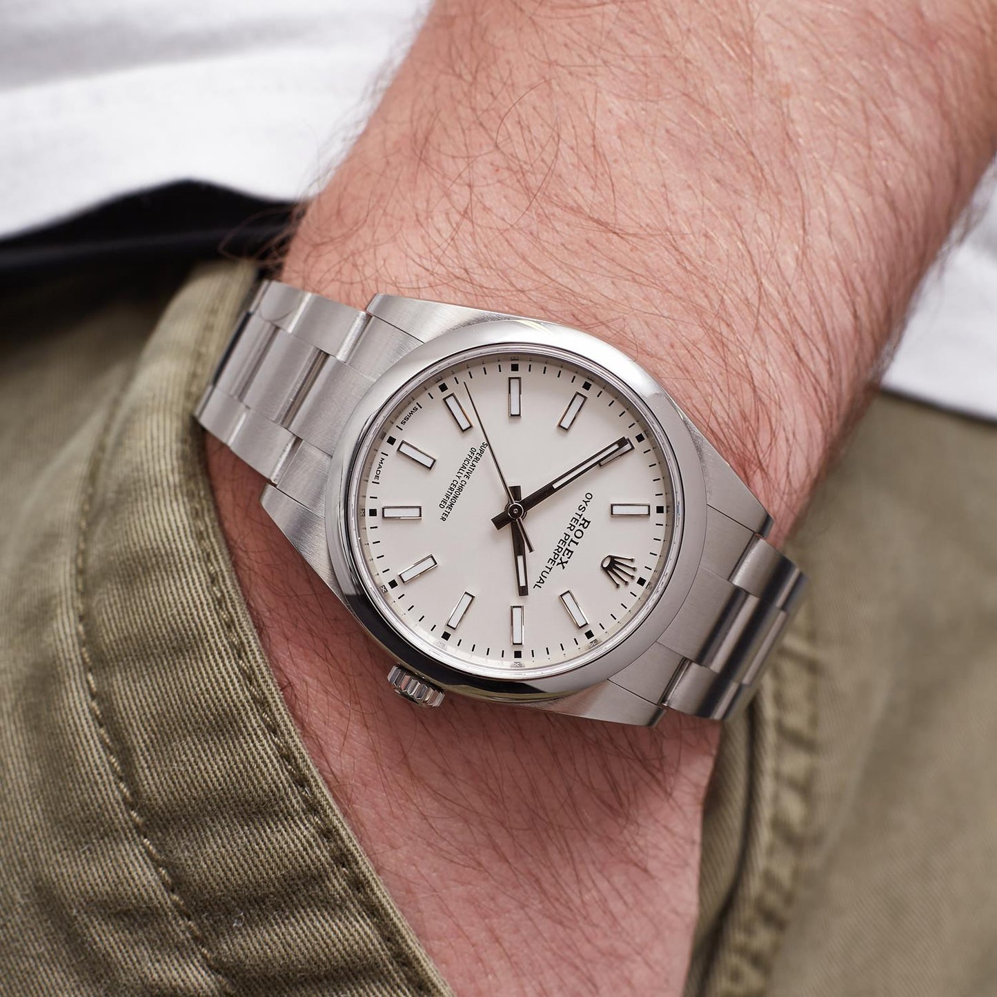 Pre-Owned Rolex Oyster Perpetual 39 114300