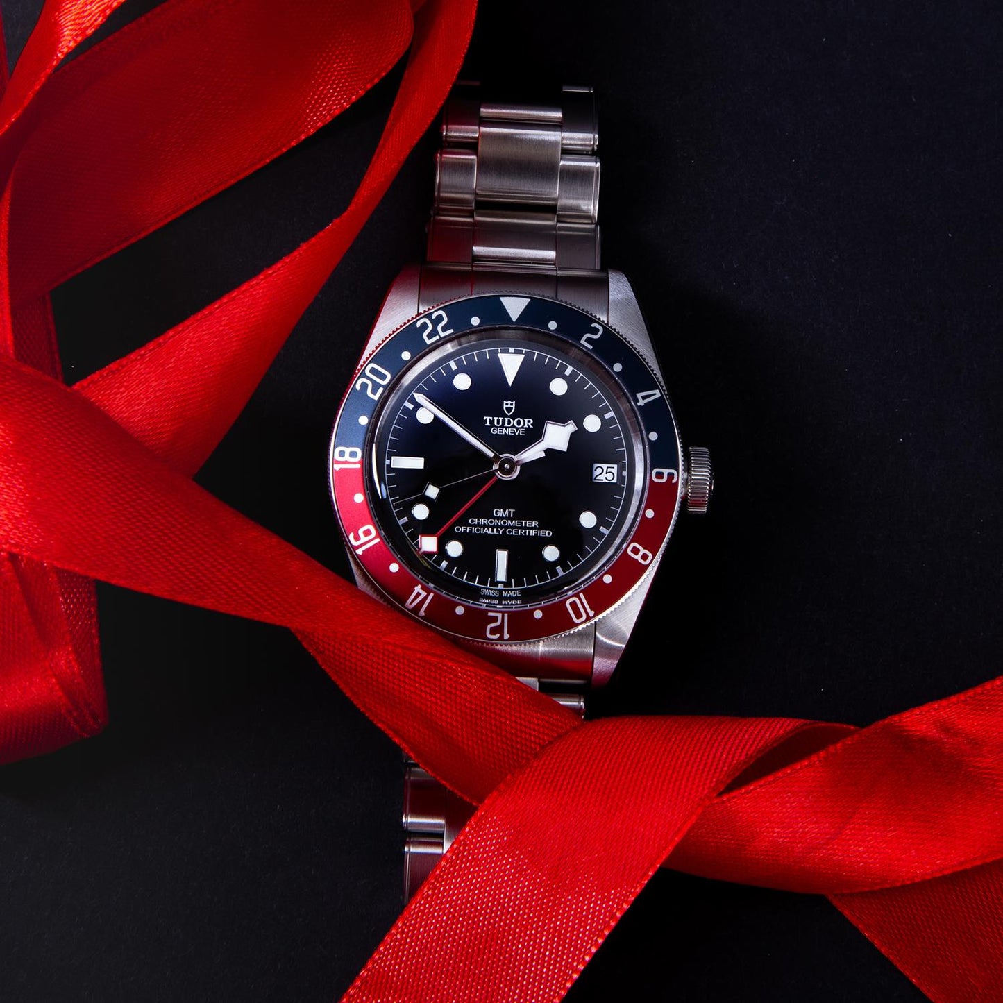 Pre-Owned Tudor Black Bay GMT 79830RB