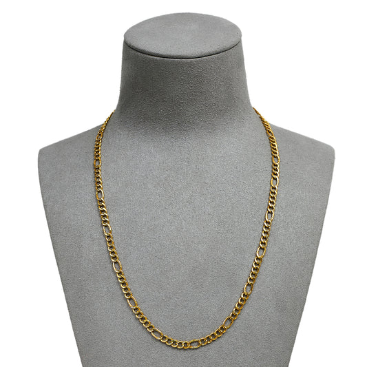 Pre-Owned 22ct Gold Figaro Chain Necklace 18 Inch