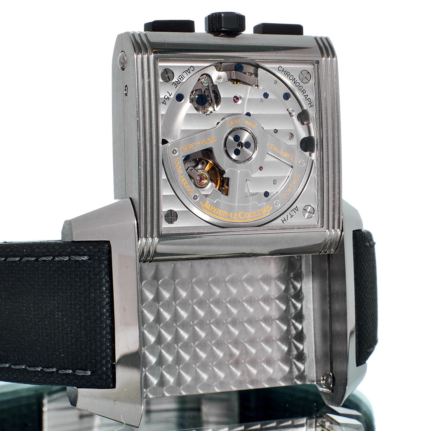 Pre-Owned Jaeger LeCoultre Reverso Squadra Chronograph GMT Q701868P