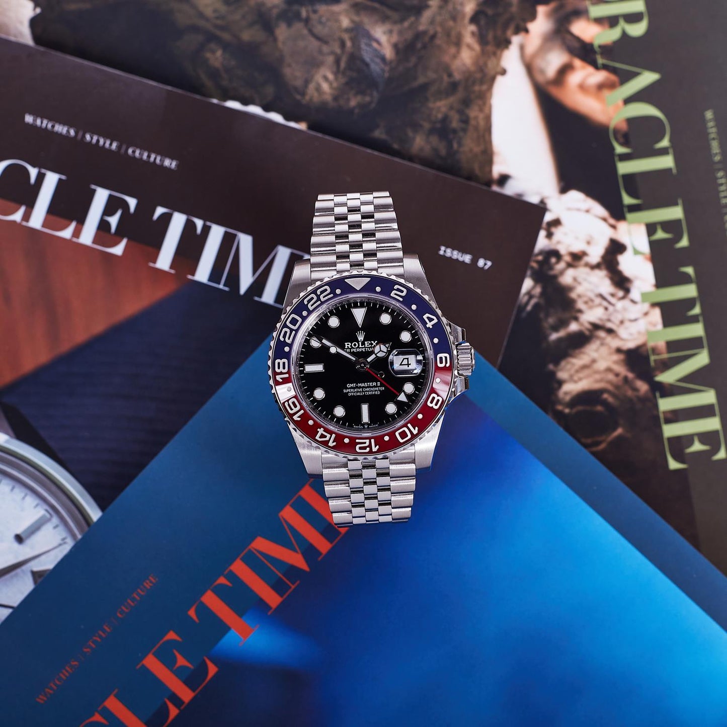 Pre-Owned Rolex GMT-Master II 126710BLRO