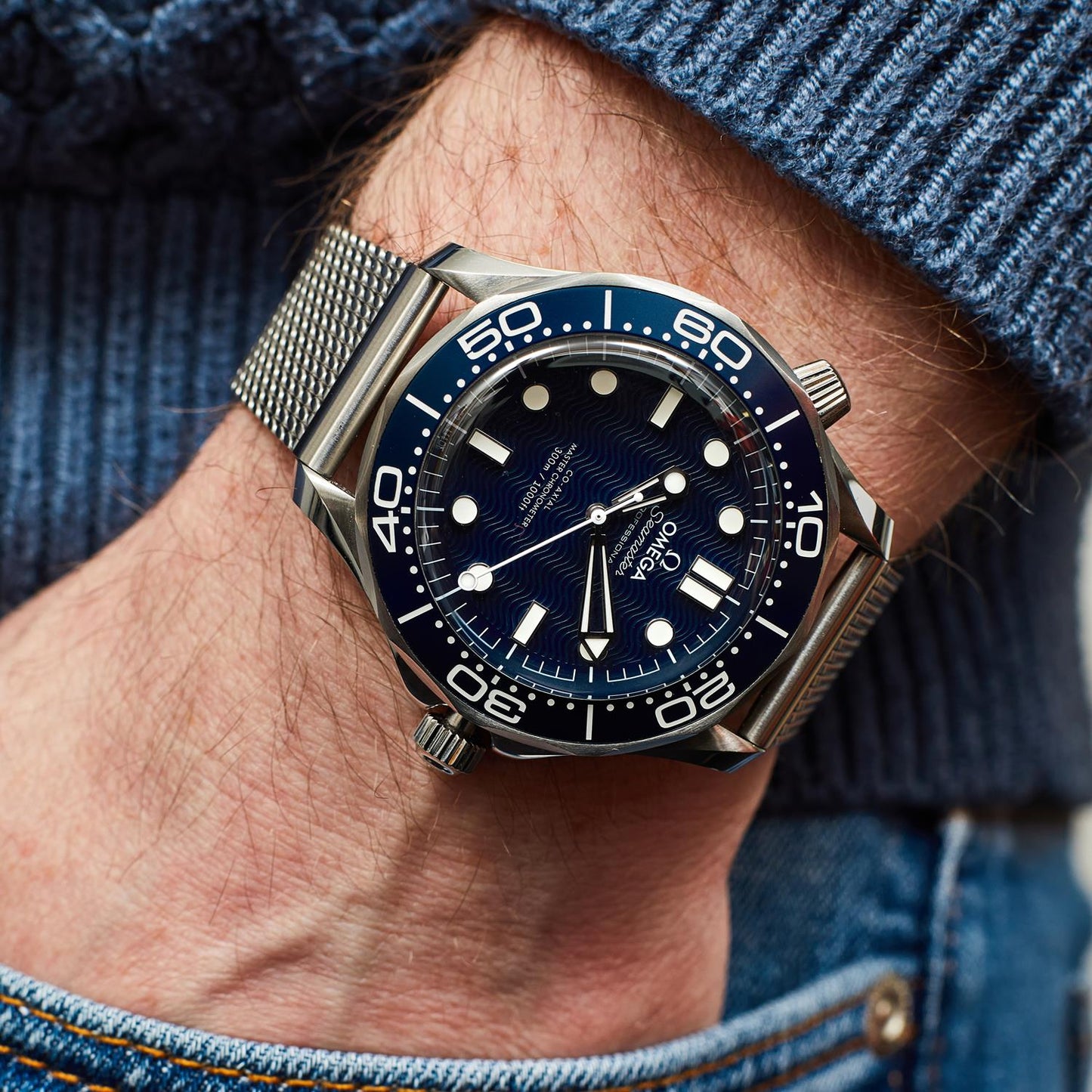 Pre-Owned Omega Seamaster Diver 300M James Bond 60th Anniversary 21030422003002