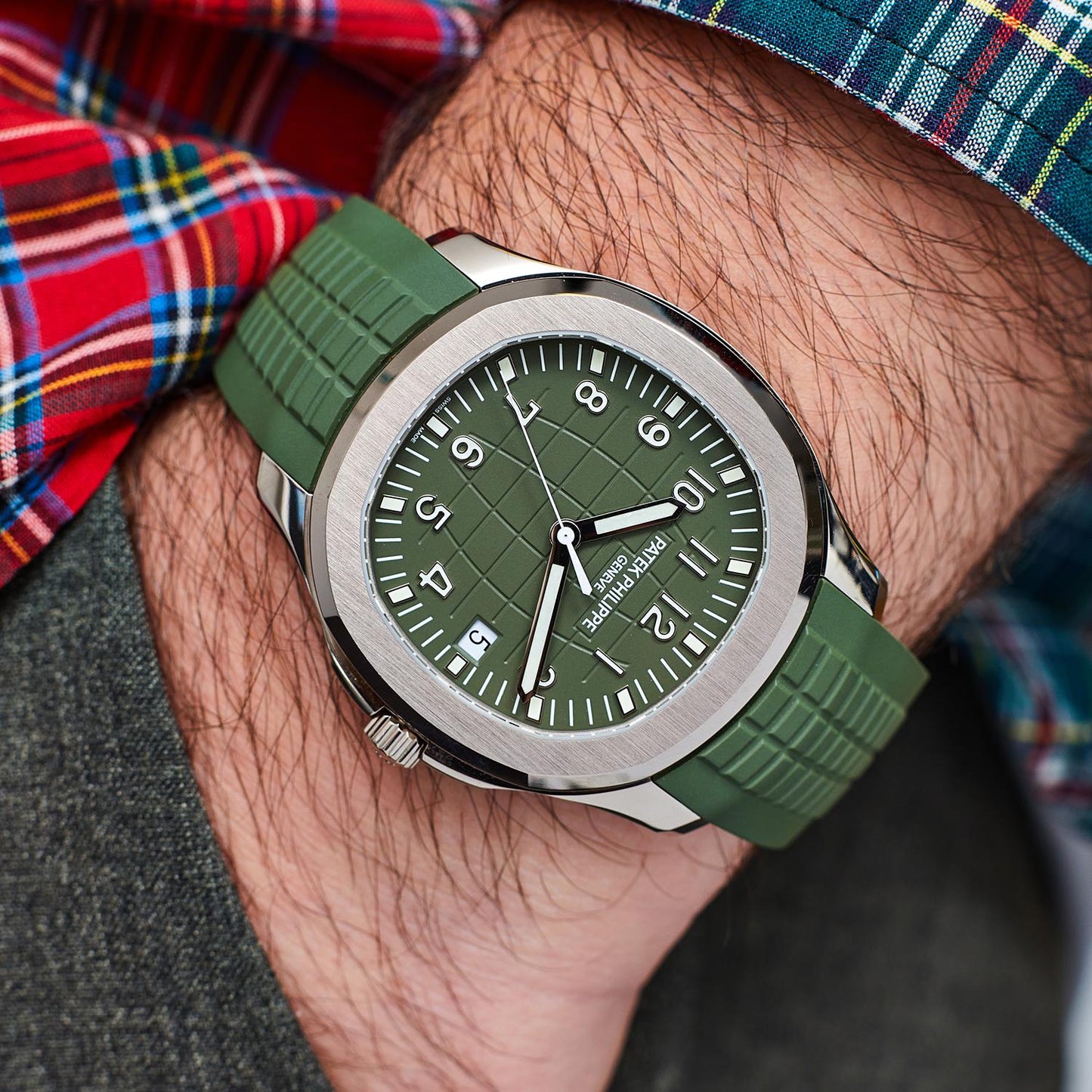 Pre-Owned Patek Philippe Aquanaut 5168G-010