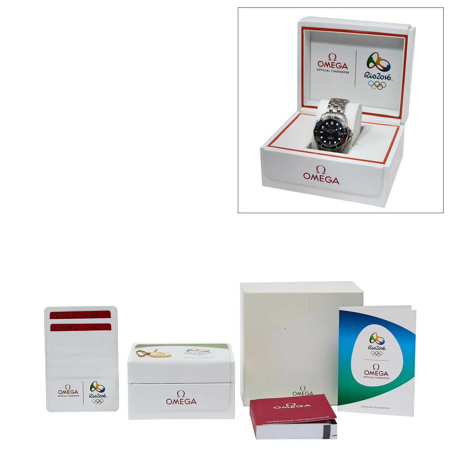 Pre-Owned Omega Seamaster Diver Rio 2016 52230412001001