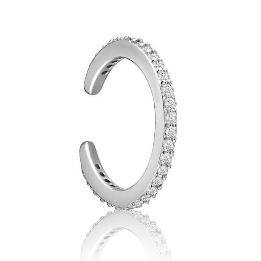 Achara Sparkling Zirconia Ear Cuff Earring