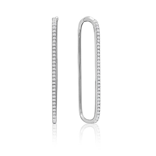 Achara Zirconia Pave Cartilage Cuff Bar