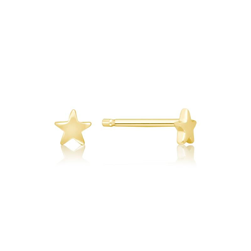 Achara Tiny Star Stud Earrings