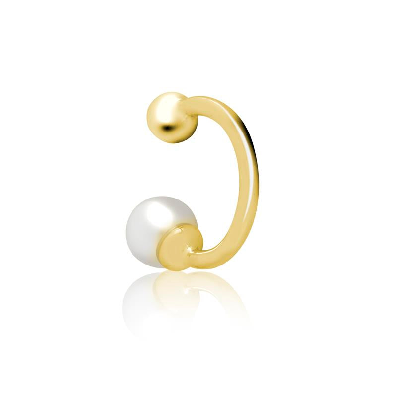 Achara Pearl Ear Cuff Earring
