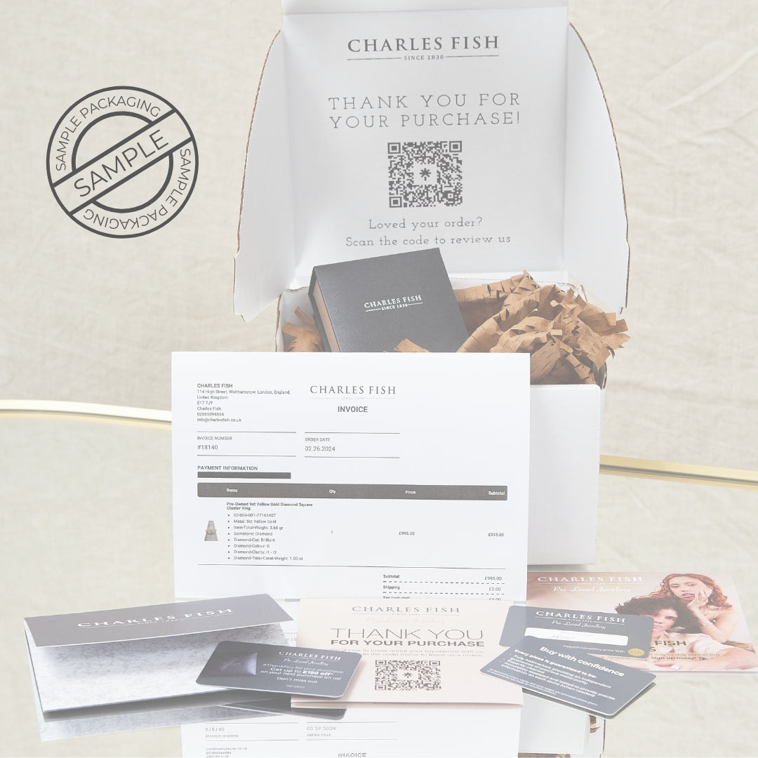 Pre-Owned 22ct Gold Flower Design Stud Earrings