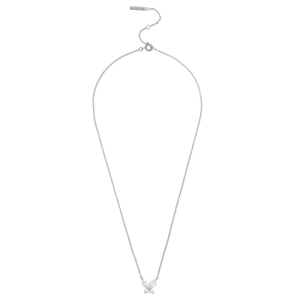 Olivia Burton Sparkle Butterfly Marquise Necklace