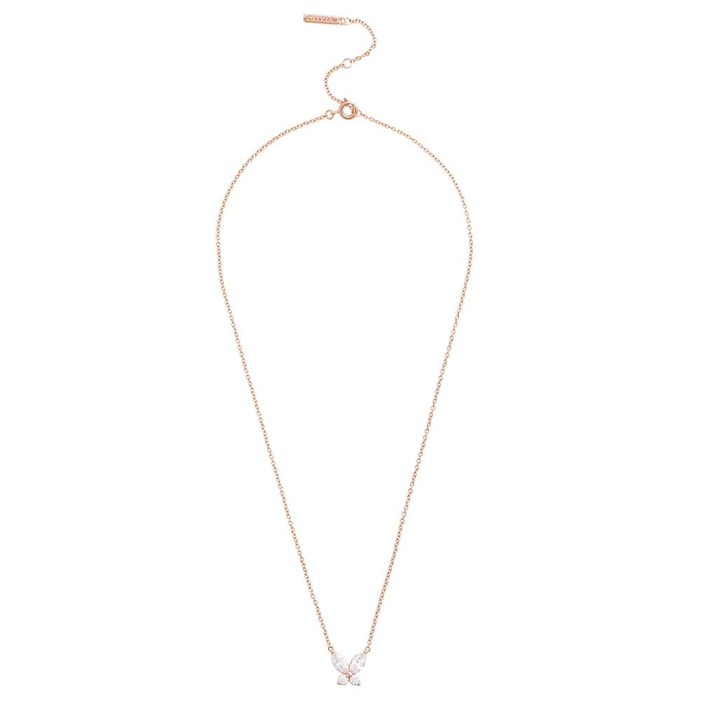 Olivia Burton Sparkle Butterfly Marquise Necklace