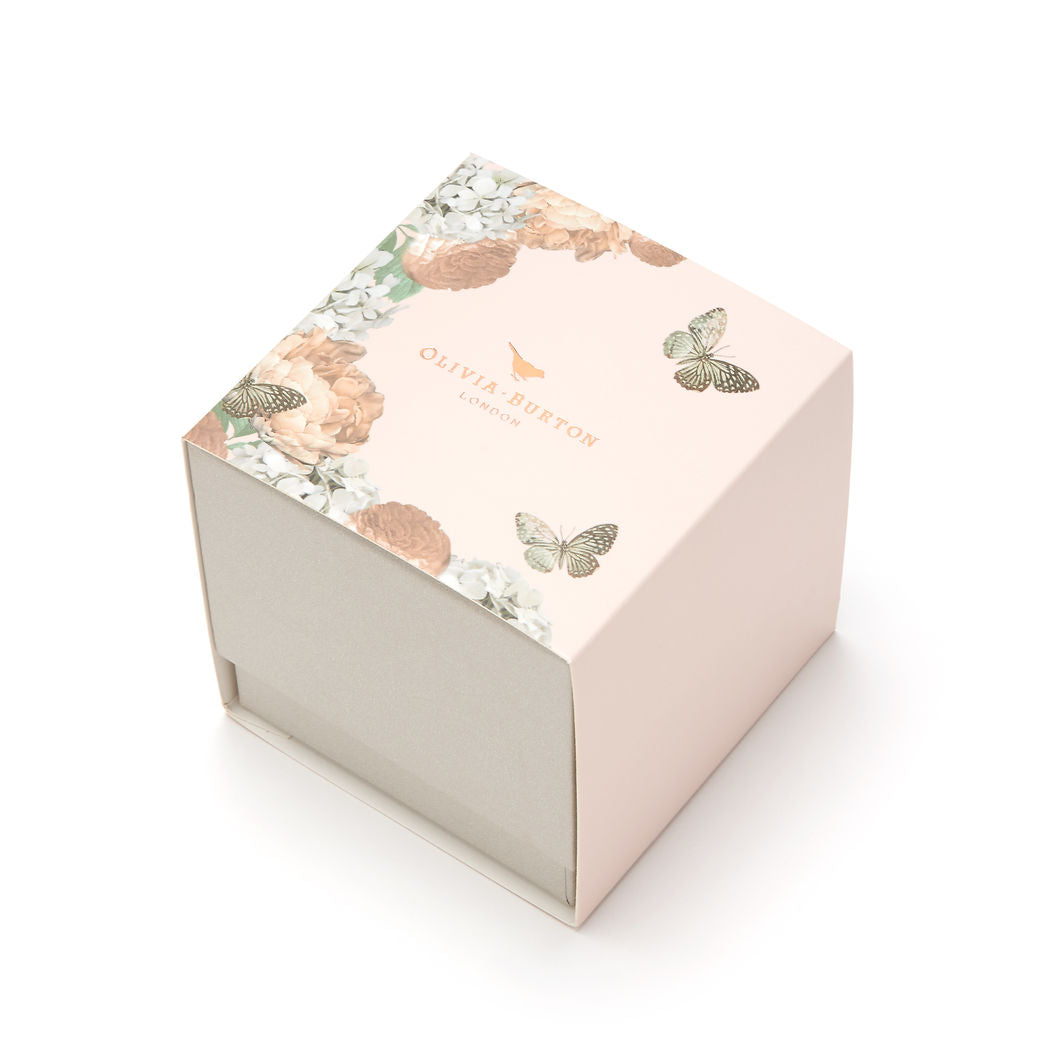 Olivia Burton Sparkle Butterfly Marquise Huggies