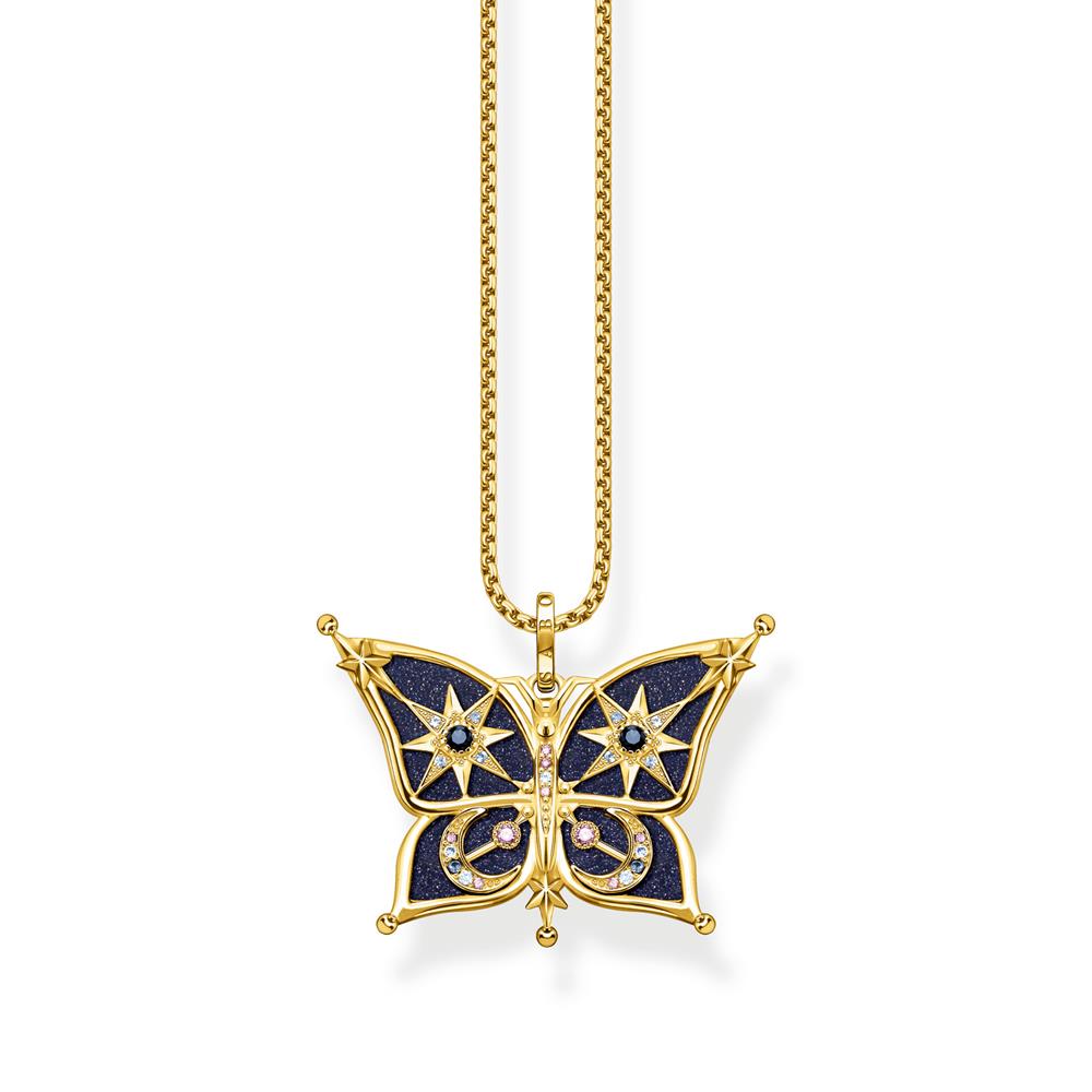 Thomas Sabo Butterfly Star Moon Pendant PE929-963-7